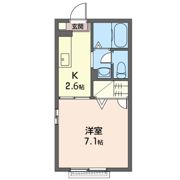メイフェア Dの間取り画像