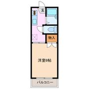 エバーグリーンⅠの間取り画像