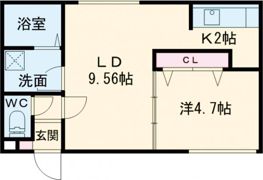 SORTE135の間取り画像