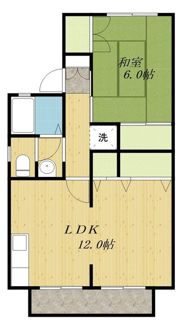 セジュール横江の間取り画像