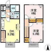 エルヴァージュⅢの間取り画像