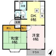 メープル関山 Ⅰの間取り画像