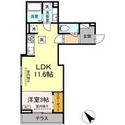 D-ROOM若宮の間取り画像