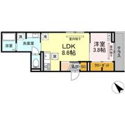 D-ROOM若宮の間取り画像