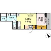 D-ROOM若宮の間取り画像