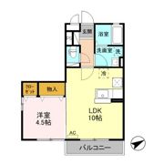 エスペランサ稲葉の間取り画像