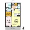 (仮称)D-ROOM 笹賀の間取り画像