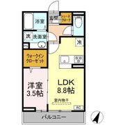 (仮称)D-ROOM 笹賀の間取り画像