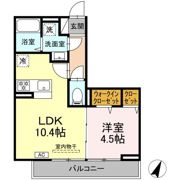 (仮称)D-ROOM 笹賀の間取り画像