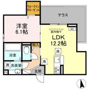 GRAND D-ROOM大手の間取り画像