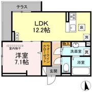 GRAND D-ROOM大手の間取り画像