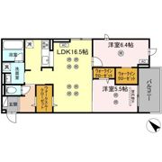 (仮称)D-ROOM東雲町の間取り画像