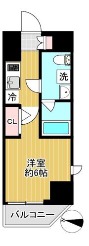 SHOKEN Residence横浜鶴見Ⅲの間取り画像