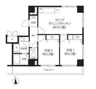 シティコア鶴見の間取り画像