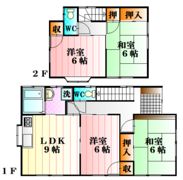 戸坂山根2丁目戸建Cの間取り画像