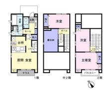 ベルリード・タカタミⅡの間取り画像
