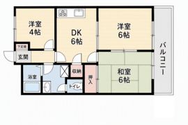 メゾンタナカの間取り画像