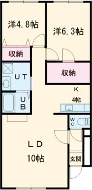 ateena永山の間取り画像