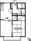 サンライフ若葉の間取り画像