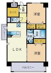 モンフェリオ西都の間取り画像