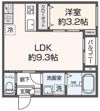 Delica花畑の間取り画像