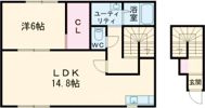 chouchou myu（シュシュ ミュウ）の間取り画像