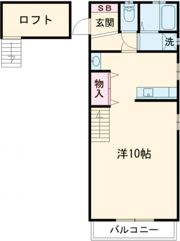 ハイツ・ファンタジーの間取り画像