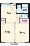 青梅市長淵4丁目マンションの間取り画像