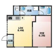 パークサイドハウスⅡの間取り画像