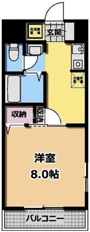 ホワイトレジデンスの間取り画像