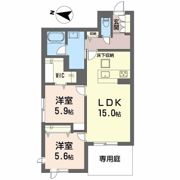BEREOさくら坂の間取り画像