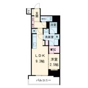 アーバネックス谷町四丁目の間取り画像
