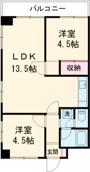 トーカンマンション五島町の間取り画像