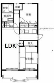 ディーズコートの間取り画像