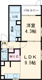 CB小郡エコルの間取り画像