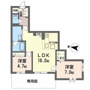 BEREOさくら坂の間取り画像