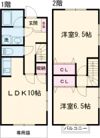 キュアースⅠの間取り画像