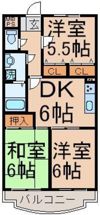 リアライズ八王子大塚の間取り画像