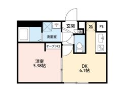 LUFT GOKOKUJI（ルフトゴコクジ）の間取り画像