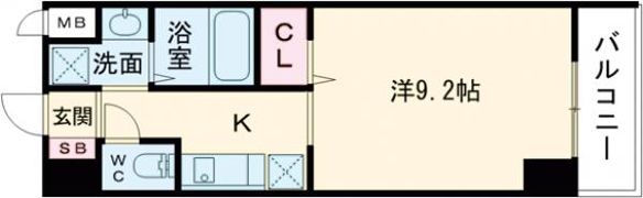 S-RESIDENCE宇品5丁目Ⅰの間取り画像