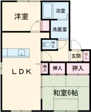 ハイツ熊見Ⅱの間取り画像
