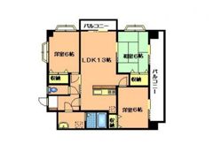 メゾンドベールの間取り画像