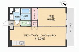フラワー5番館の間取り画像