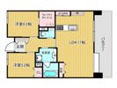 ライオンズプラザ皆実町14階の間取り画像