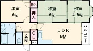 東二見MCマンションの間取り画像