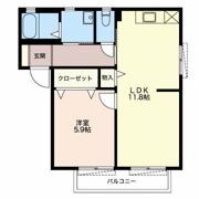 メゾンフォレスタ?Bの間取り画像