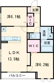 パサログランデ浜寺諏訪森Ⅲの間取り画像