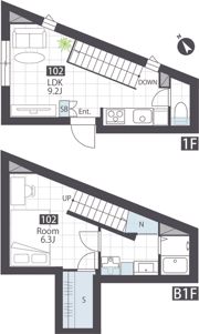 BIBLIO KITA-IKEBUKUROの間取り画像