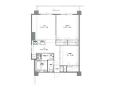 テングッド西新eastの間取り画像
