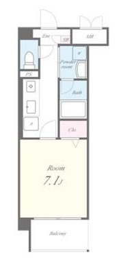 コージーコートの間取り画像